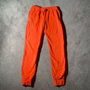 Lacoste Sports Joggers, Size: medium, Color: Orange